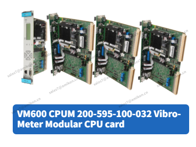 Carte CPU modulaire pour vibromètre VM600 CPUM 200-595-100-032