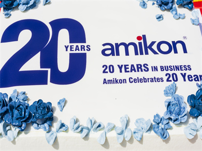 Célébration du 20e anniversaire d'Amikon Limited