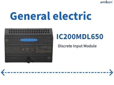 Module d'entrée discrète GE IC200MDL650
