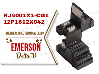 Bornier thermocouple Emerson KJ4001X1-CG1 : une solution fiable pour la mesure de température industrielle
