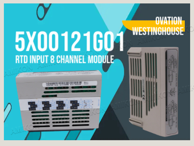 Module d'entrée RTD 8 canaux Westinghouse 5X00121G01 : solution de surveillance de température haute précision