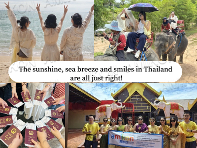Le soleil, la brise marine et les sourires en Thaïlande, tout est parfait !